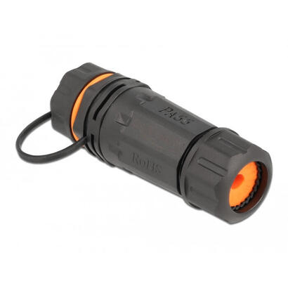delock-86700-conector-de-cable-rj45-hembra-a-rj45-hembra-cat6a-con-carcasa-y-tapa-protectora-impermeable