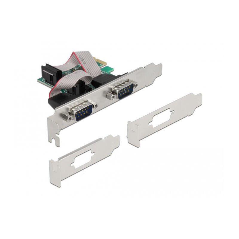 delock-pci-express-tarjeta-a-2-x-seriell-rs-232