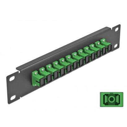 delock-10-lwl-patchpanel-12-port-sc-simplex-grun-1-he-schwarz