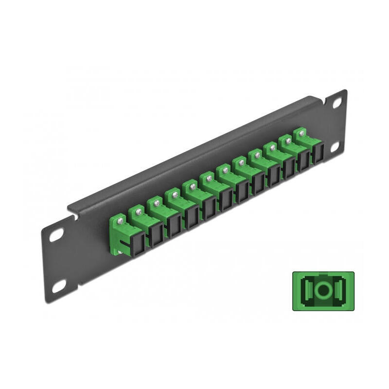 delock-10-lwl-patchpanel-12-port-sc-simplex-grun-1-he-schwarz