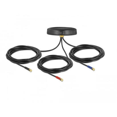 delock-multiband-lte-umts-gsm-gnss-antenne-3xsma-stecker-omnidirektional-dachmontage-schwarz-outdoor