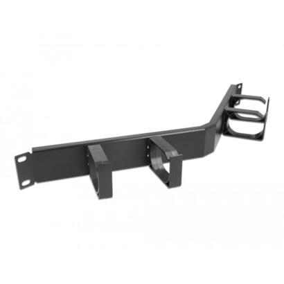 delock-19-cablemanagement-rangierpanel-mit-4-bugeln-gewinkelt-1-he-schwarz