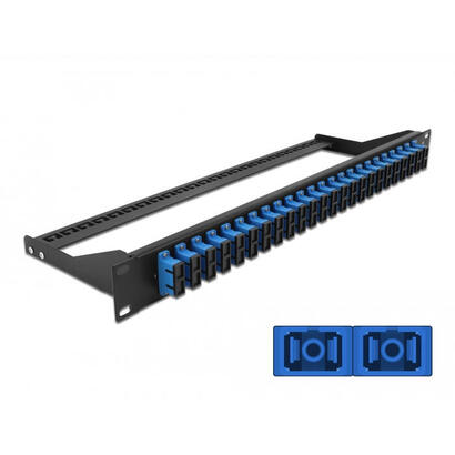 delock-19-lwl-patchpanel-24-port-sc-duplex-blau