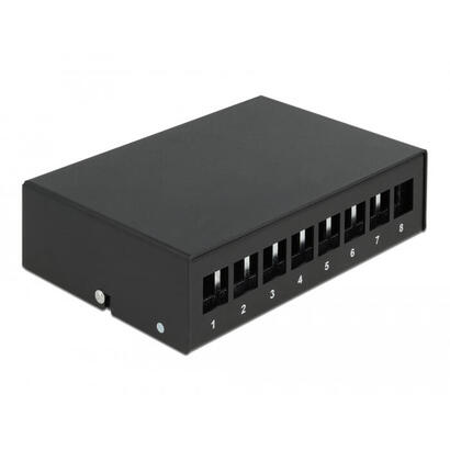 delock-keystone-patchpanel-8-port-schwarz