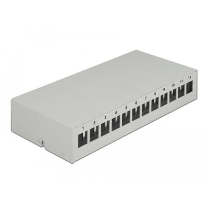delock-keystone-patchpanel-12-port-grau