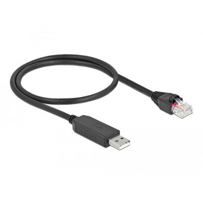 delock-serielles-anschlusscable-mit-ftdi-chipsatz-usb-20-typ-a-stecker-zu-rs-232-rj45-stecker-50-cm-schwarz