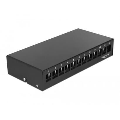 delock-keystone-patchpanel-12-port-schwarz