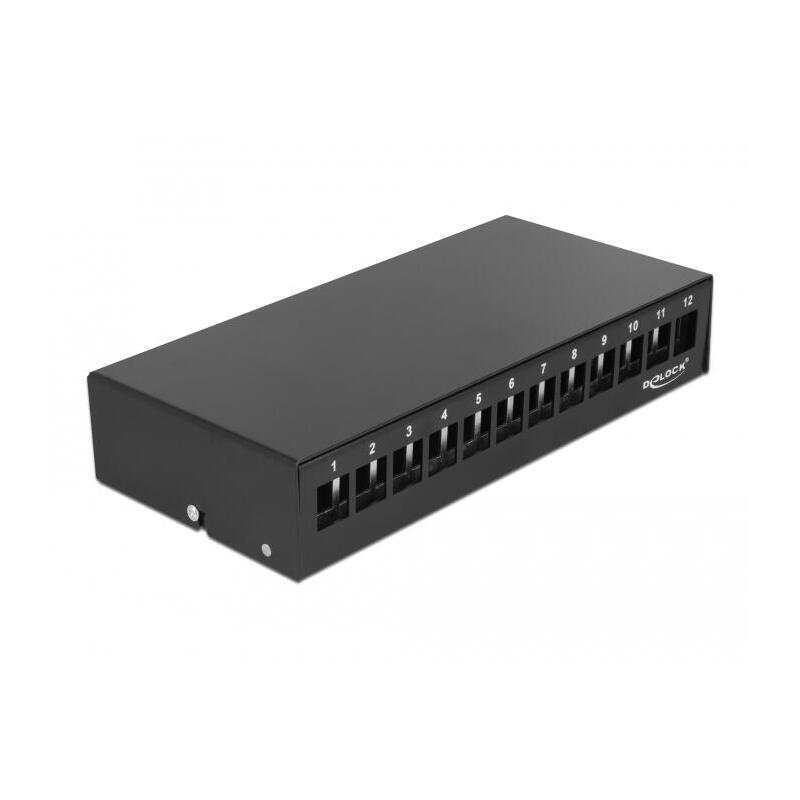 delock-keystone-patchpanel-12-port-schwarz