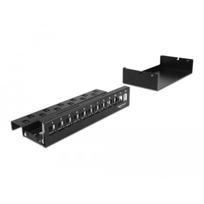 delock-keystone-patchpanel-12-port-schwarz