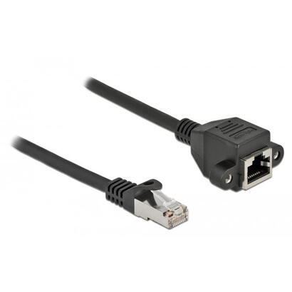 delock-netzwerk-verlangerungscable-s-ftp-rj45-stecker-zu-rj45-buchse-cat6a-5-m-schwarz
