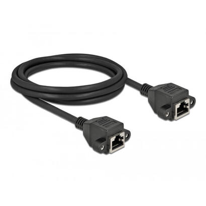 delock-netzwerk-verlangerungscable-s-ftp-rj45-buchse-zu-rj45-buchse-cat6a-2-m-schwarz