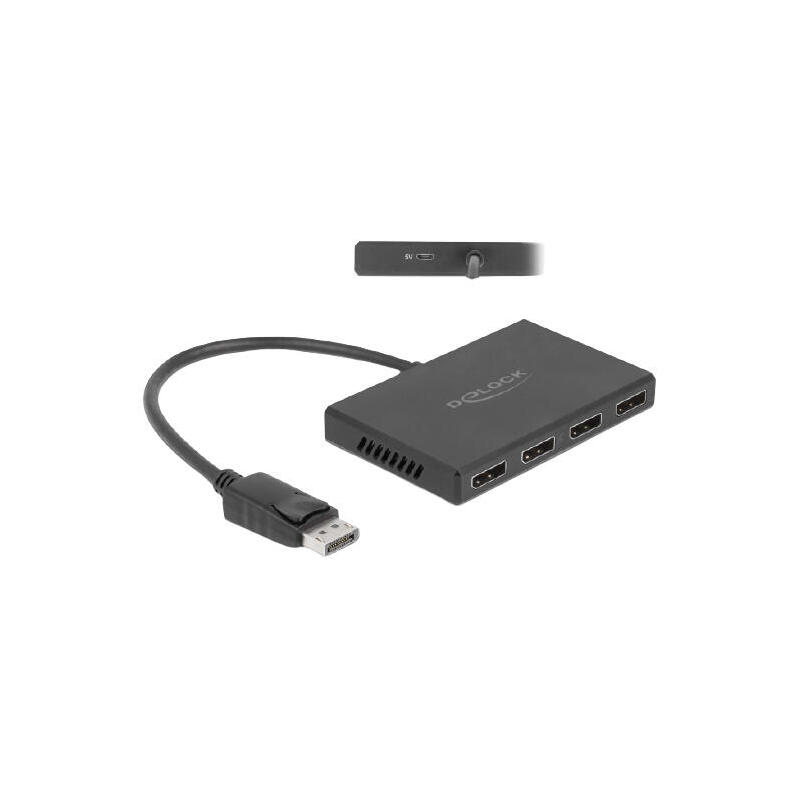 delock-displayport-14-splitter-1-x-displayport-in-a-4-x-displayport-out
