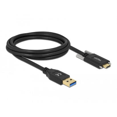 usb-c-3-2-st-st-2m-delock-negro