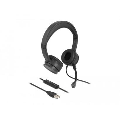 delock-27180-auriculares-estereo-usb-con-mando-a-distancia-por-cable-y-boton-de-silencio-rapido-para-pc-y-ordenador-portatil