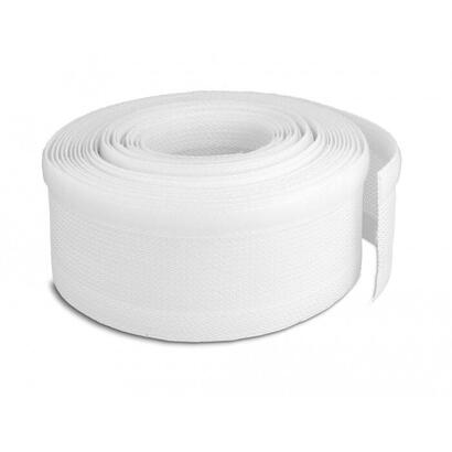 delock-geflechtschlauch-con-klettverschluss-10-m-x-32-mm-blanco