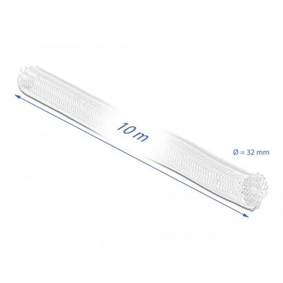 delock-geflechtschlauch-con-klettverschluss-10-m-x-32-mm-blanco