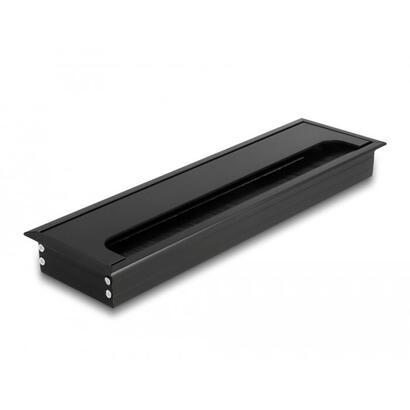 delock-cabledurchfuhrung-fur-tischeinbau-mit-burste-280-x-80-x-28-mm-schwarz