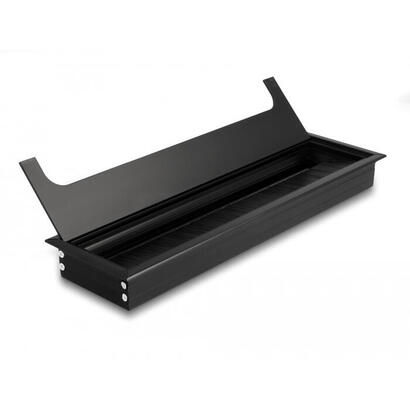delock-cabledurchfuhrung-fur-tischeinbau-mit-burste-280-x-80-x-28-mm-schwarz