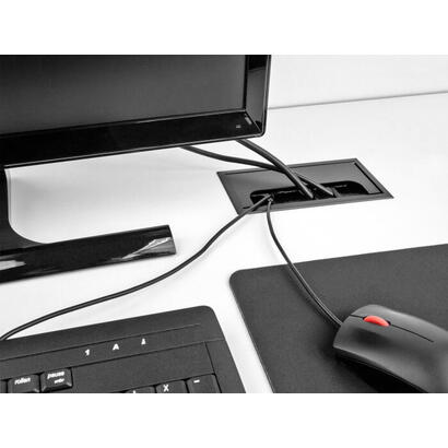 delock-cabledurchfuhrung-fur-tischeinbau-mit-burste-300-x-120-x-28-mm-schwarz
