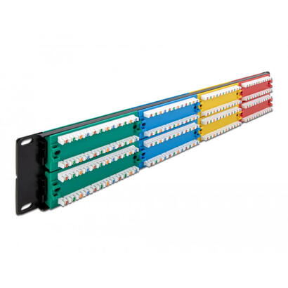 delock-66881-panel-de-conexiones-de-19-de-48-puertos-cat5e-2u-de-colores