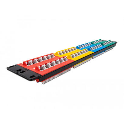 delock-66881-panel-de-conexiones-de-19-de-48-puertos-cat5e-2u-de-colores
