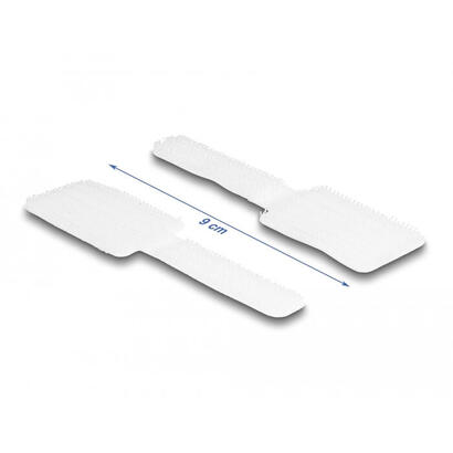 delock-mini-klett-cablehalter-l-90-mm-x-b-24-mm-selbstklebend-10-stuck-weiss