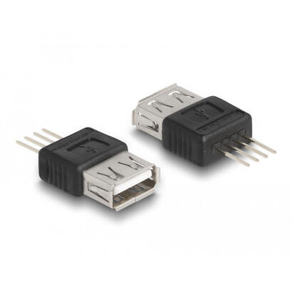 delock-adaptador-usb-20-type-a-hembra-a-4-pin