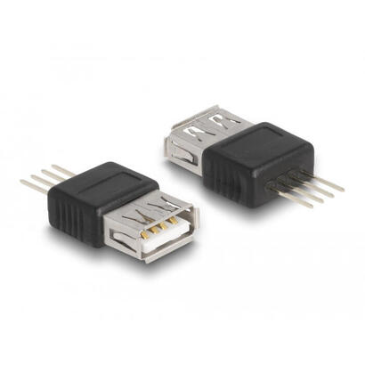 delock-adaptador-usb-20-type-a-hembra-a-4-pin