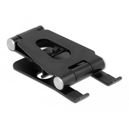 delock-smartphone-y-smartwatch-standhalterung-verstellbar-negro