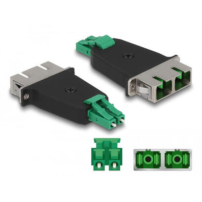 delock-lwl-hybrid-kupplung-lc-duplex-macho-a-sc-duplex-hembra-verde