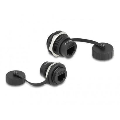 delock-rj45-cat6-einbauhembra-con-verschlusskappe-ip67-staub-y-wasserdicht