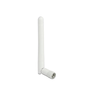 delock-wlan-80211-b-g-n-antenne-rp-sma-stecker-2-dbi-omnidirektional-mit-kippgelenk-weiss