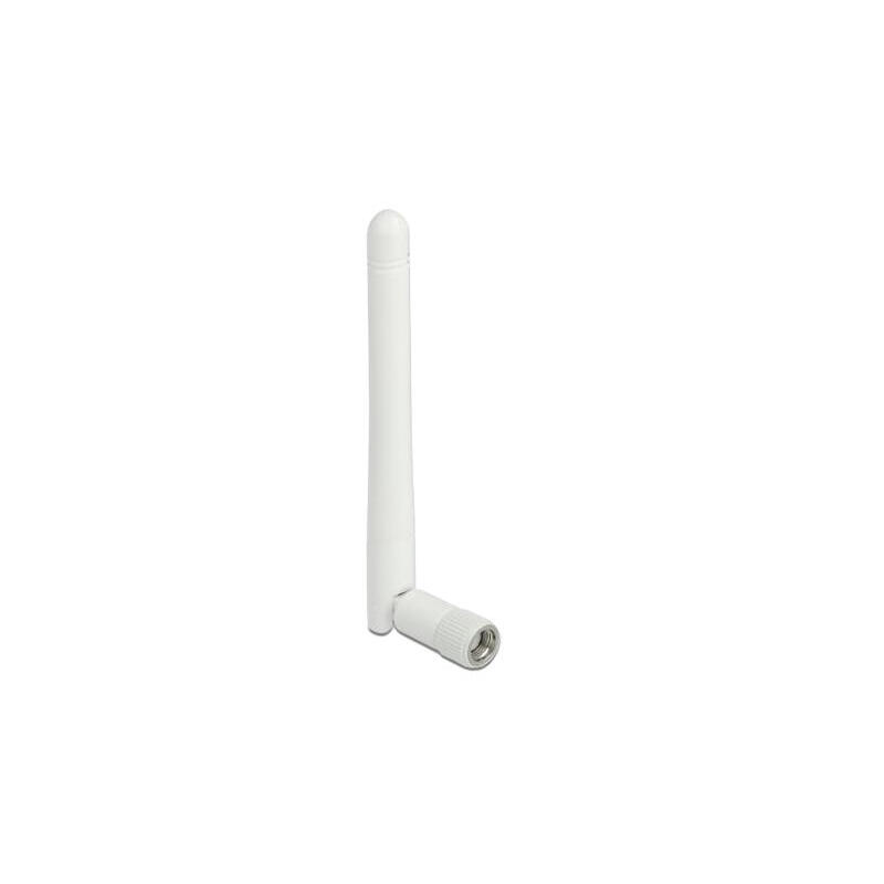 delock-wlan-80211-b-g-n-antenne-rp-sma-stecker-2-dbi-omnidirektional-mit-kippgelenk-weiss