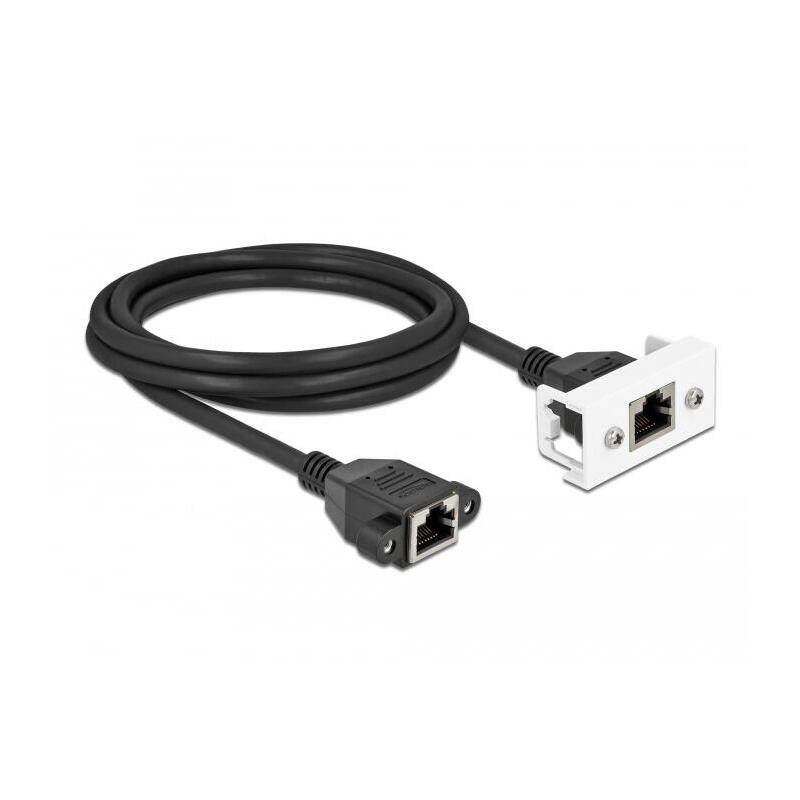 delock-netzwerk-verlangerungscable-fur-easy-45-modul-s-ftp-rj45-buchse-zu-rj45-buchse-cat6a-2-m-schwarz-weiss