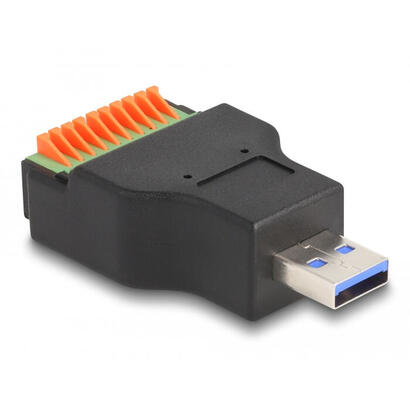 delock-usb-32-gen-1-typ-a-stecker-zu-terminalblock-adapter-mit-drucktaster