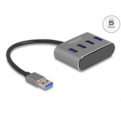 delock-4-port-usb-32-gen-1-hub-mit-usb-typ-a-anschluss-usb-typ-a-buchsen-oben