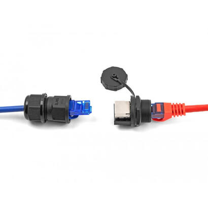 delock-rj45-cat6a-kupplung-mit-verschlusskappe-zum-einbau-ip67-staub-und-wasserdicht