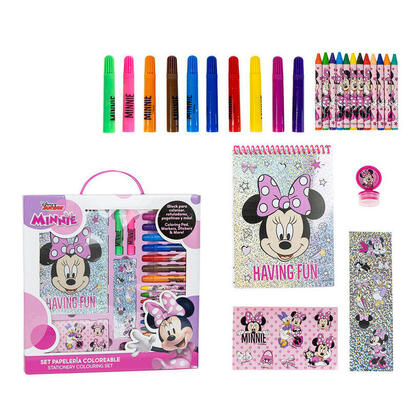 set-papeleria-coloreable-minnie-disney