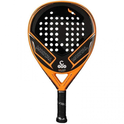 pala-de-padel-vibor-a-mortal-carbon-30-naranja-y-negra