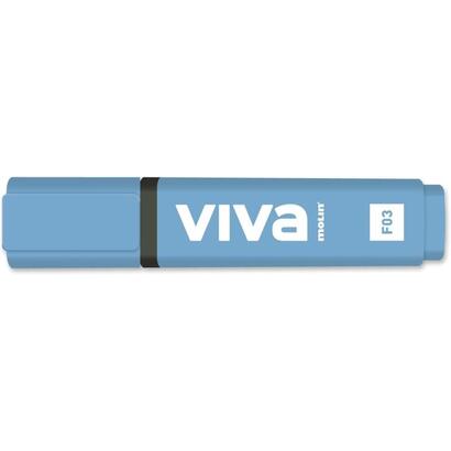 pack-de-10-unidades-molin-viva-marcador-fluorescente-trazo-entre-1-y-5mm-tinta-con-base-de-agua-azul