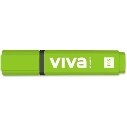 pack-de-10-unidades-molin-viva-marcador-fluorescente-trazo-entre-1-y-5mm-tinta-con-base-de-agua-verde