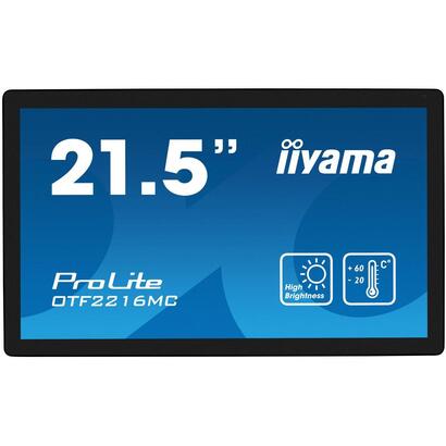 tft-touch-215546cm-iiyama-prolite-otf2216mc-negro-169-open-frame