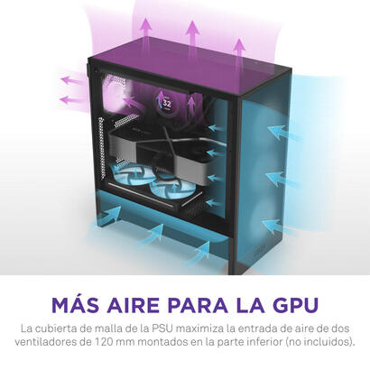 caja-pc-nzxt-h5-flow-2024-vidrio-templado-cc-h52fb-01-negra