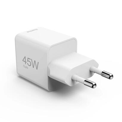 hama-cargador-red-electrica-blanco-usb-c-45w-carga-rapida