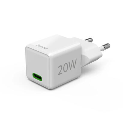 hama-cargador-red-electrica-blanco-usb-c-20w-carga-rapida