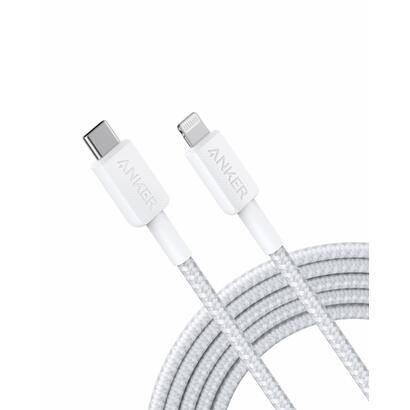 cable-anker-322-usb-c-to-lightning-cable-nylon-3m-white