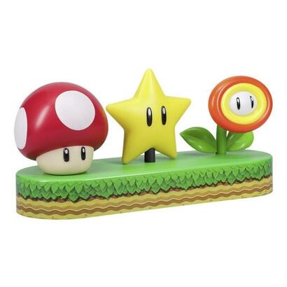 lampara-paladone-super-mario-icons-seta-estrella-y-flor-de-fuego