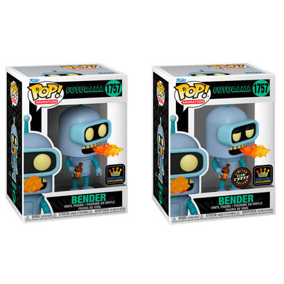 pack-de-6-unidades-figura-pop-futurama-bender-5-1-chase-exclusive