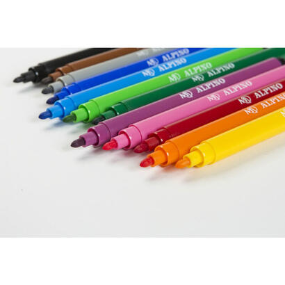 alpino-estuche-12-rotuladores-standard-colores-surtidos