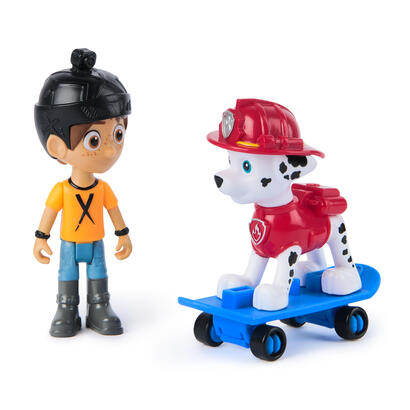 blister-2-figuras-marshall-hero-pup-patrulla-canina-paw-patrol